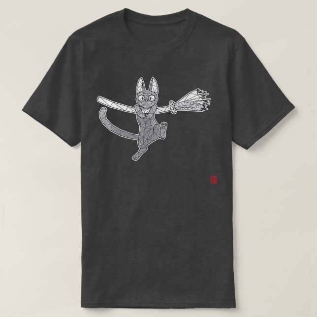 Geometric Jiji T-Shirt (Design vorne)