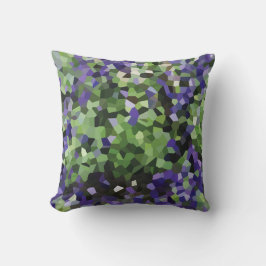 Geometric Lavender Garden Kissen