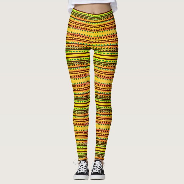 Geometric Leggings (Vorderseite)