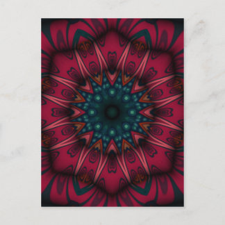 Geometric Mandala Postkarte
