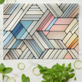 Geometric Mosaic Geschirrtuch