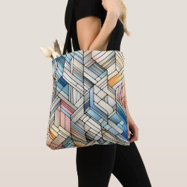 Geometric Mosaic Tasche