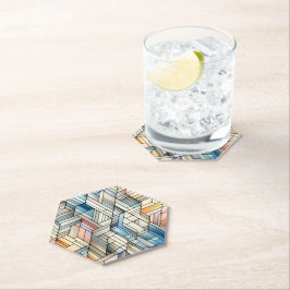 Geometric Mosaic Untersetzer