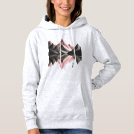 Geometric Mountain Scene – Women’s Hoodie