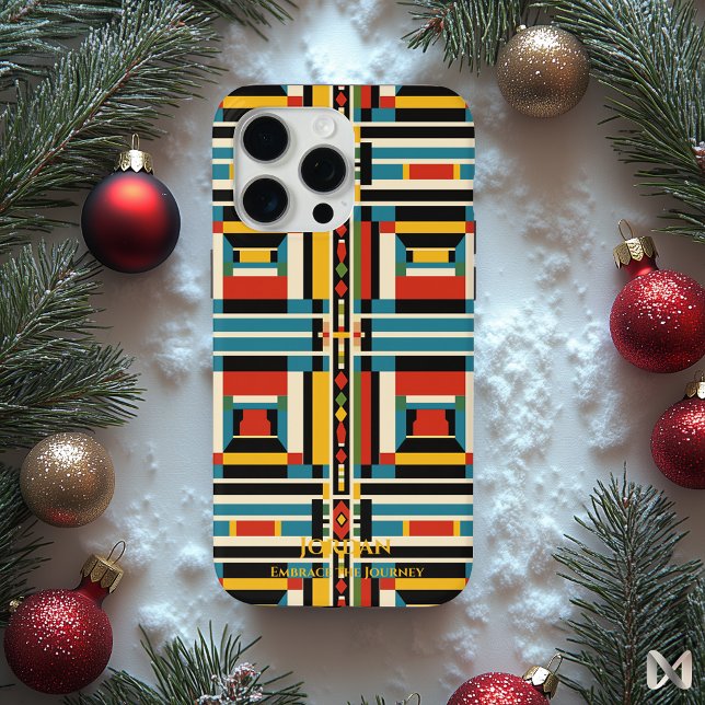 Geometric Ndebele Harmony - Künstlerische Kultur Case-Mate iPhone Hülle (Von Creator hochgeladen)