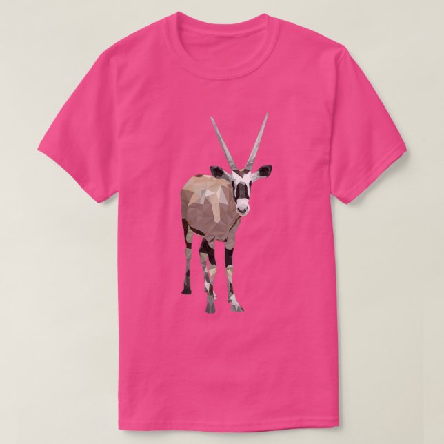 Geometric Oryx T-Shirt (Design vorne)