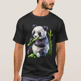 Geometric Panda Serenity T-Shirt