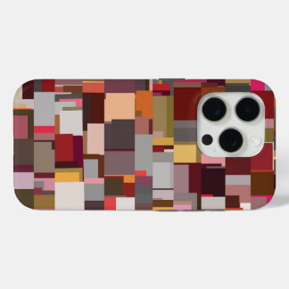 Geometric Patchwork Abstract Mosaic Pattern Case-Mate iPhone Hülle