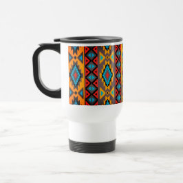 Geometric pattern mug reisebecher