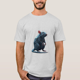 Geometric Rat T-Shirt