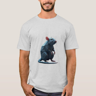 Geometric Rat T-Shirt