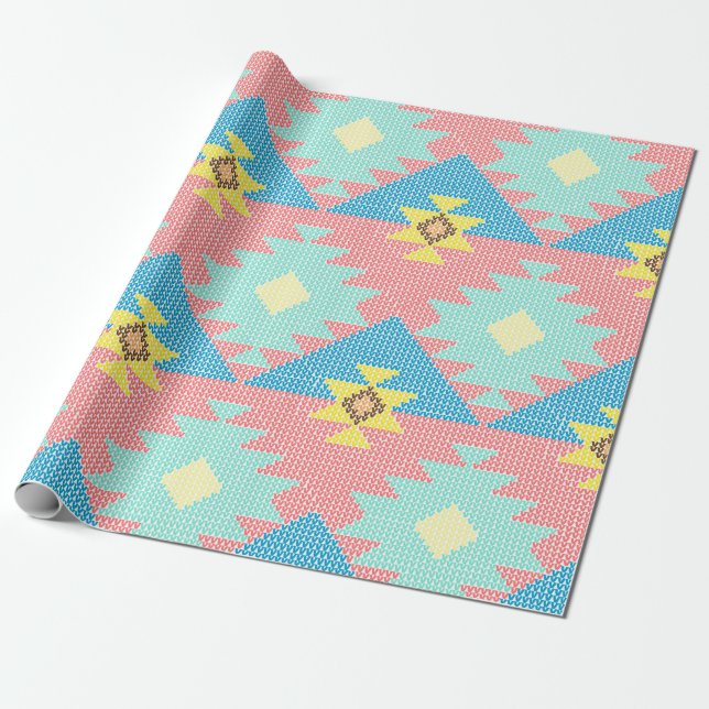 Geometric seamless pattern design,  home decor ide geschenkpapier (Ungerollt)