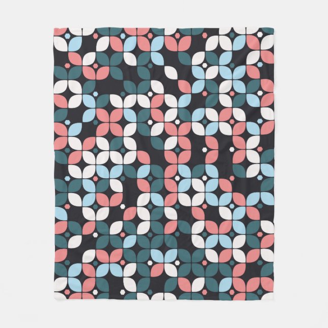 geometric seamless pattern designgeometric,texture fleecedecke (Vorderseite)