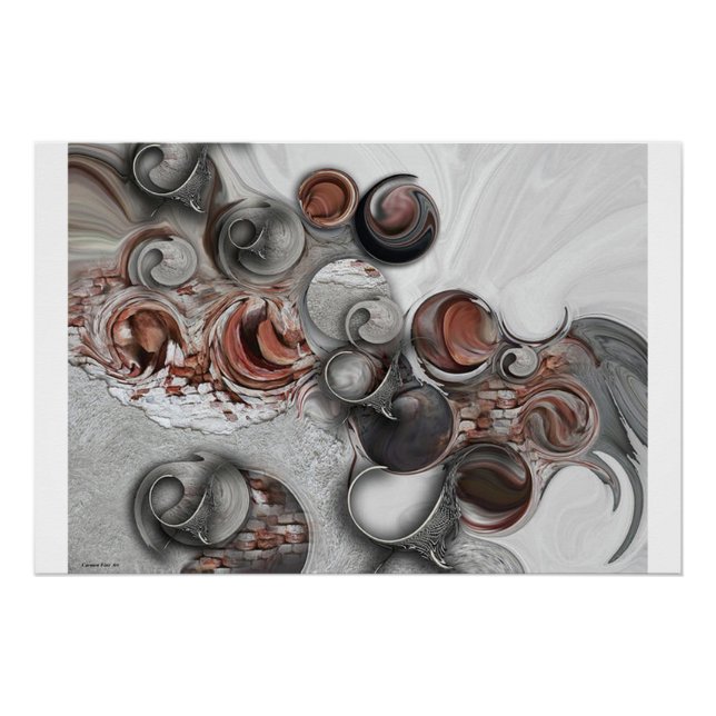 "Geometric Sequence", Glossy Poster (Vorderseite)