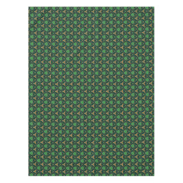 Geometric St Patricks day Celtic Triskele Kleeblat Tischdecke