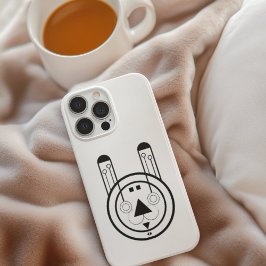 Geometric Usagi Rabbit Zodiac iPhone 14 Hülle
