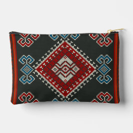 Geometric vintage classic fashion-trendy colorful  zubehörtasche