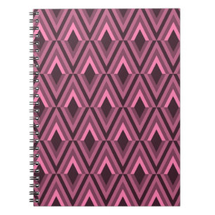 Geometric Zig Zag Ethnic Seamless Notizblock