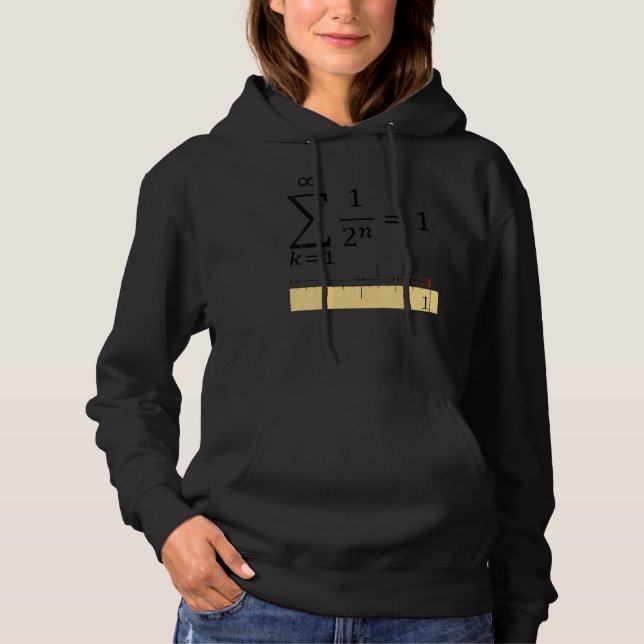 Geometrical Sum Cool Notion Of Math And Science 2 Hoodie (Vorderseite)