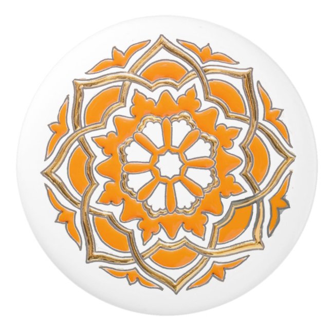 Geométrico Moderno Keramikknauf (Vorderseite)