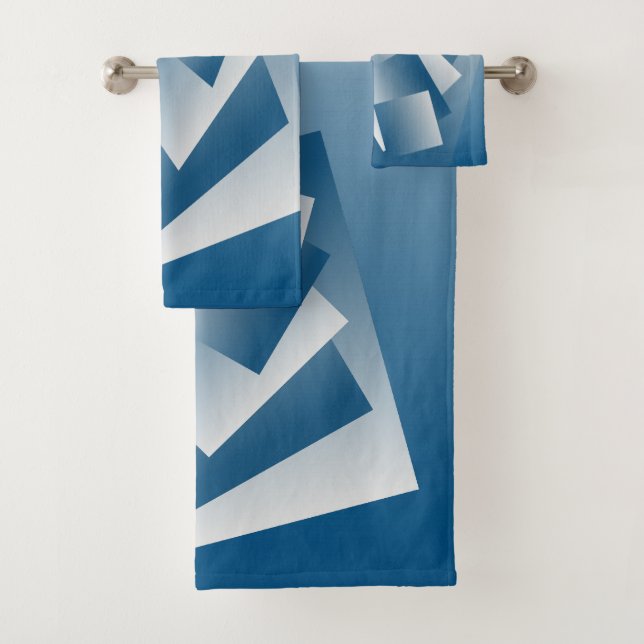 Géométrie bleu sarcelle (En situation)
