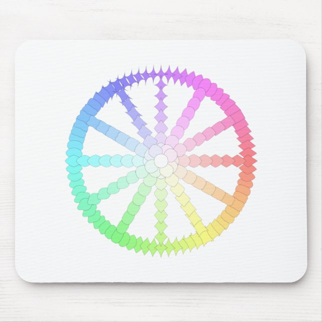 Geometrie der Evolution Polygon Mousepad (Vorne)