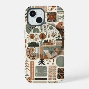 Geometrie der Natur iPhone 15 Hülle