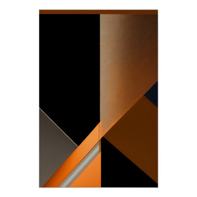 Geometrie der Stille Poster (Vorderseite)