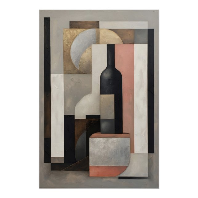 Geometrie der Stille Poster (Vorderseite)