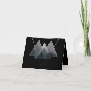 Geometrie Dreiecke Misty Forest