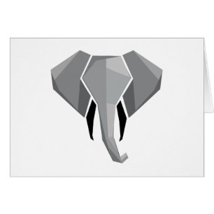 Geometrie Elephant Head Blank Inside