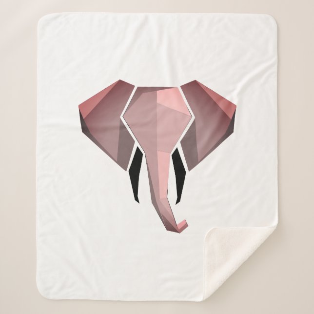 Geometrie Elephant Head Sherpadecke (Vorderseite)