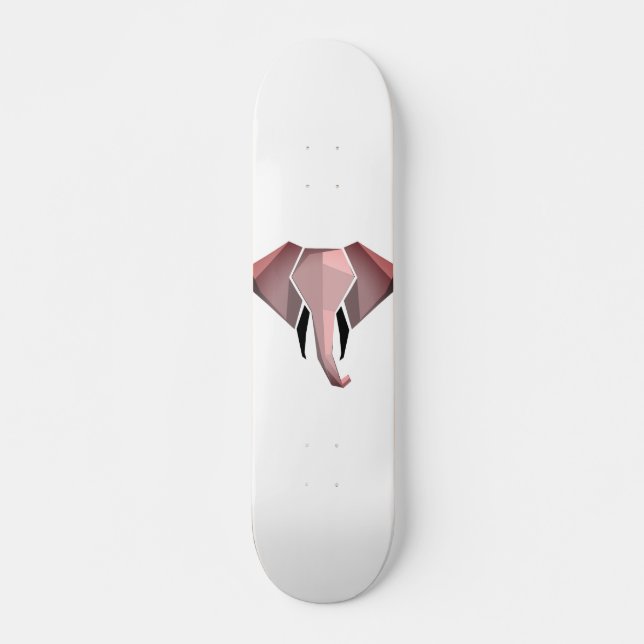Geometrie Elephant Head Skateboard (Vorne)