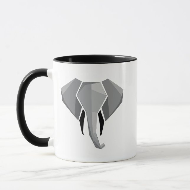 Geometrie Elephant Head Tasse (Links)