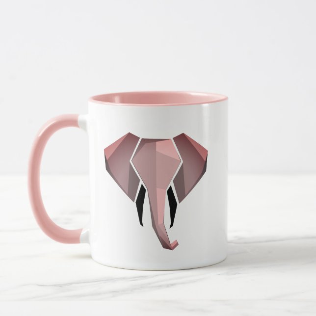 Geometrie Elephant Head Tasse (Links)