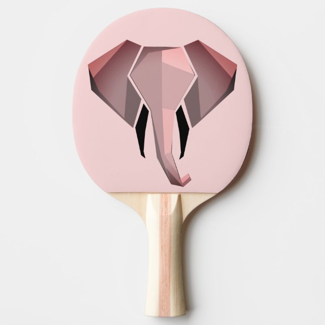 Geometrie Elephant Head Tischtennis Schläger (Vorderseite)