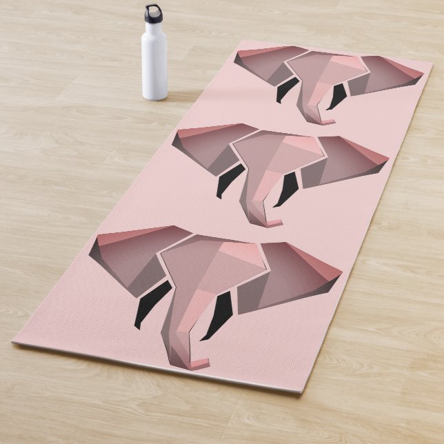 Geometrie Elephant Head Yogamatte (Beispiel)