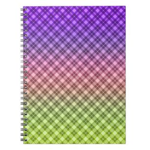 Geometrie, Farbverlauf, Ombre Notizblock