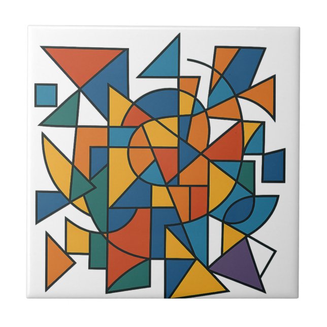 Geometrie Fliese (Vorderseite)