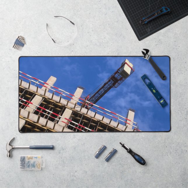 Geometrie in der Luft Schreibtischunterlage (Arbeitsplatz)