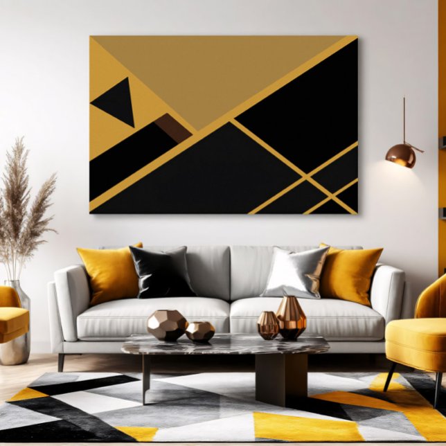 Geometrie in Erdtönen Poster (Von Creator hochgeladen)