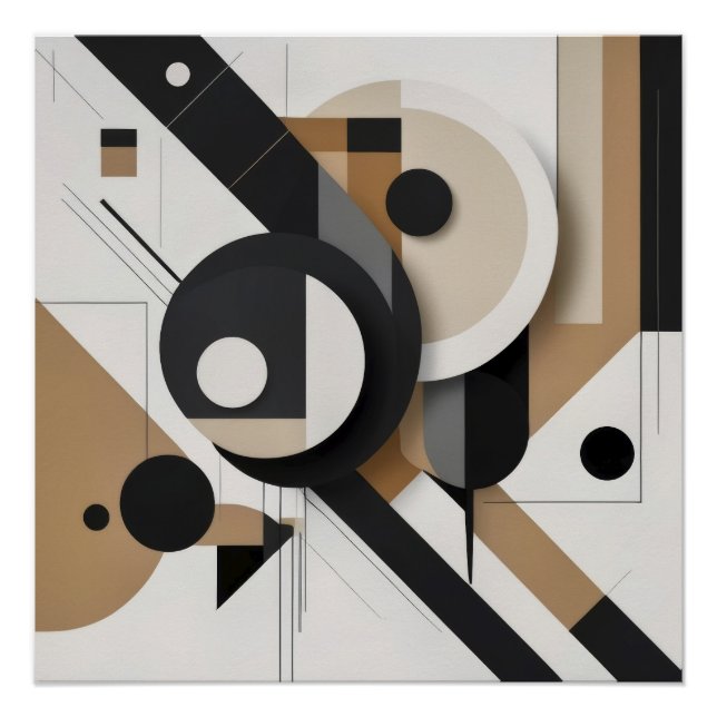 Geometrie in Harmonie Poster (Vorderseite)