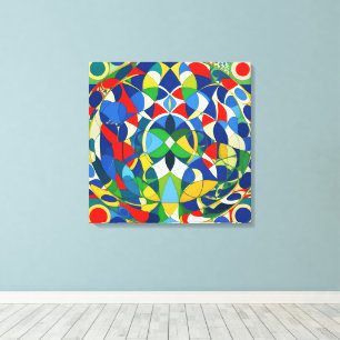 Geometrie Leinwanddruck
