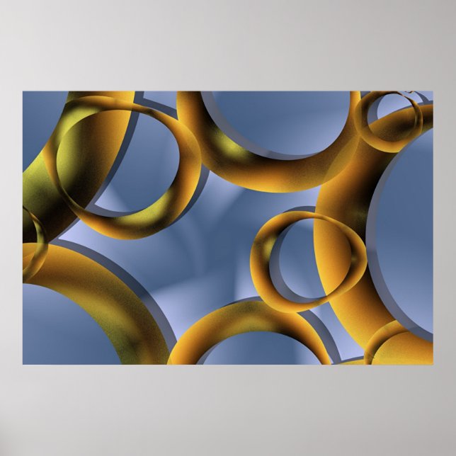 Geometrie-Lektion Poster (Vorne)