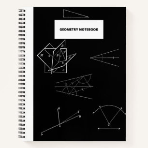 GEOMETRIE LINIEN NOTEBOOK NOTIZBUCH