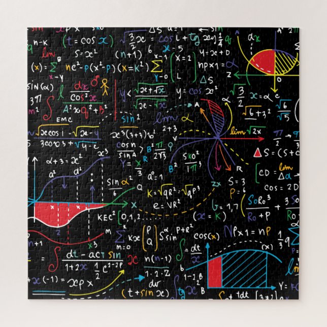 Géométrie mathématique puzzle (Vertical)