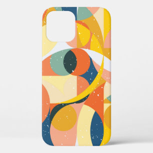 Geometrie-minimalistisches Kunstmuster mit einfach Case-Mate iPhone Hülle