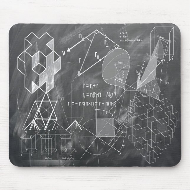 Geometrie Mousepad (Vorne)