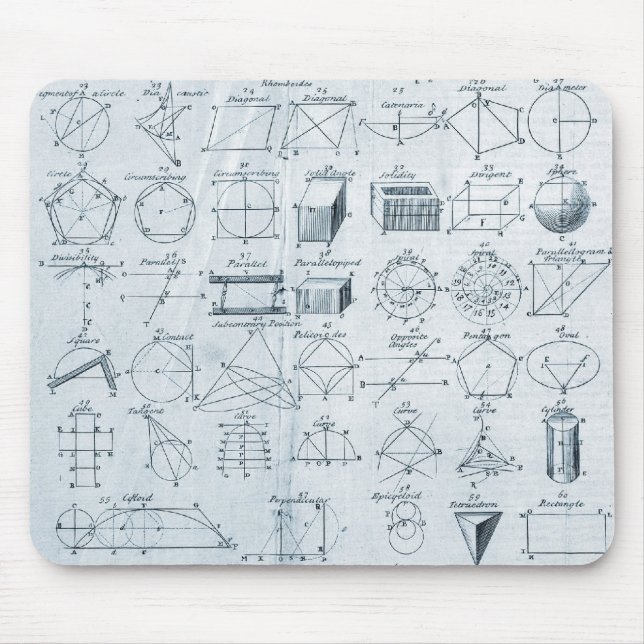 Geometrie Mousepad (Vorne)