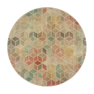 Geometrie nach hinten: Nahtloses Design Schneidebrett